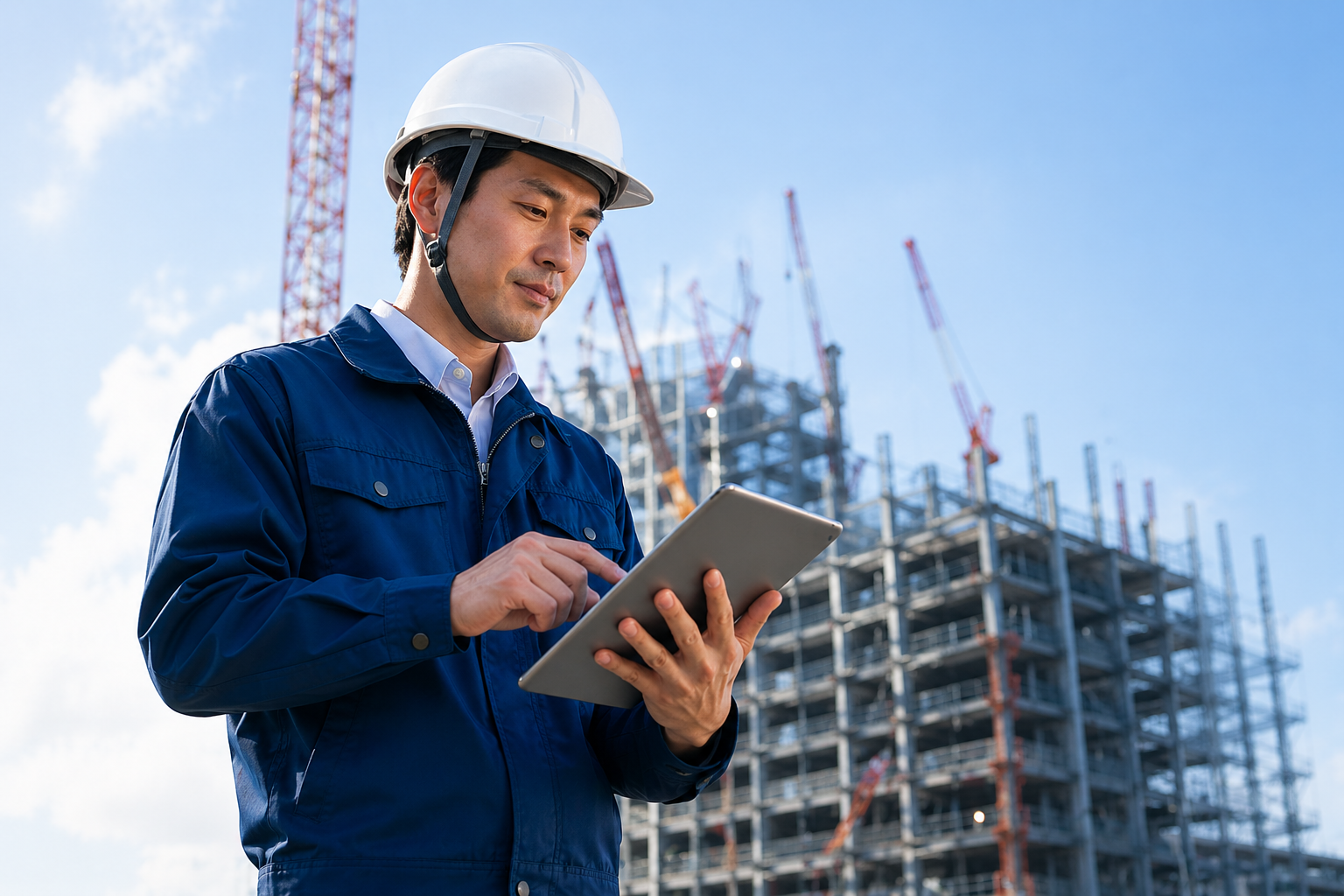 建設業向けAIのサービスイメージ - 石川県の中小企業向けAI